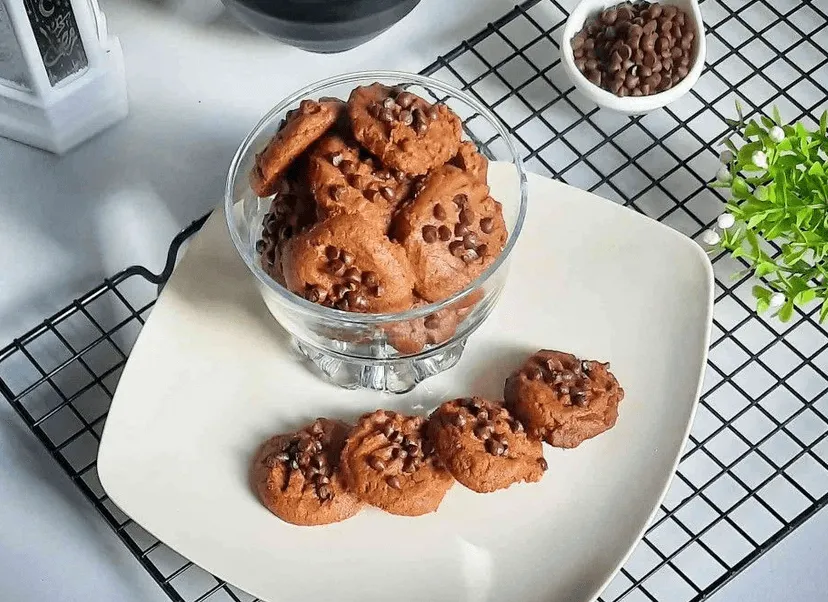 resep kue coklat lebaran chocolate choco chips