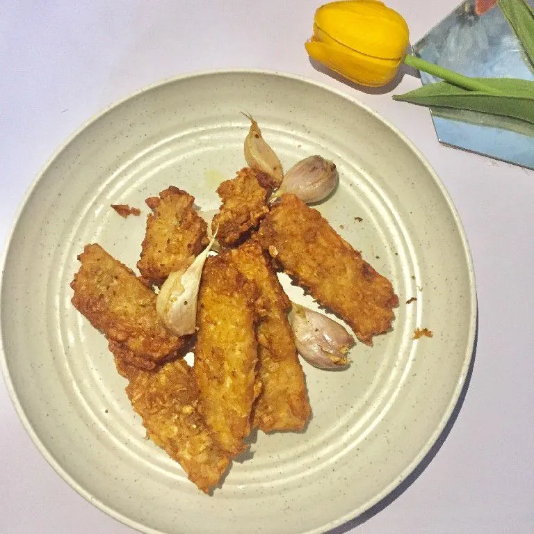 Tempe Goreng Bawang