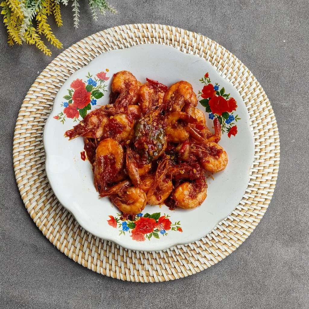 Sambal udang pedas manis