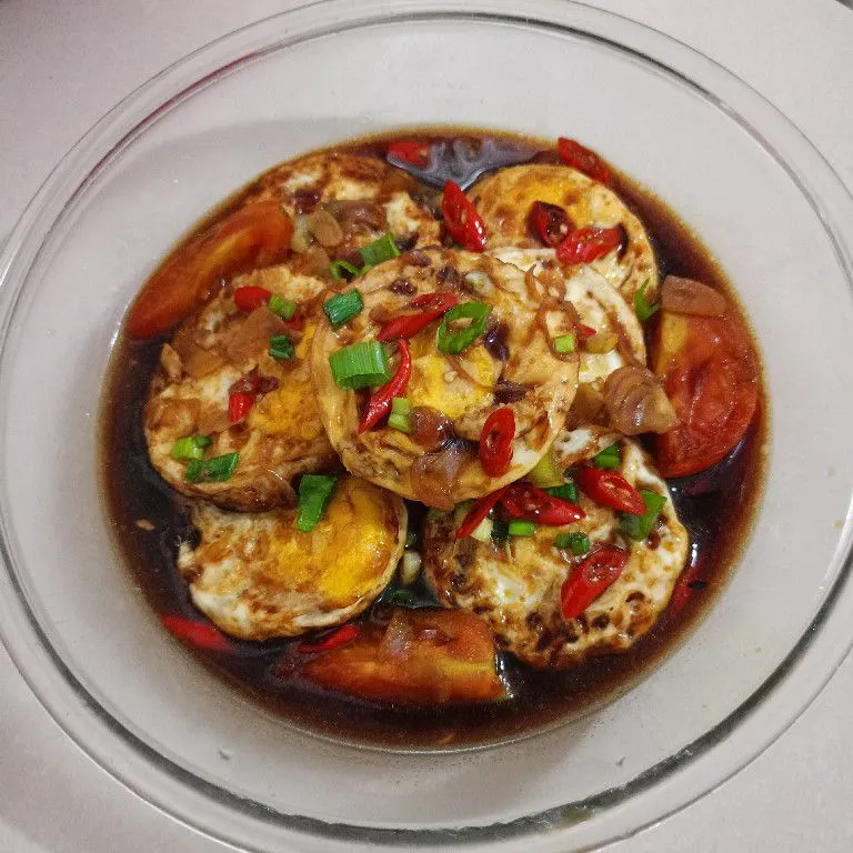 Telur Ceplok Masak Kecap