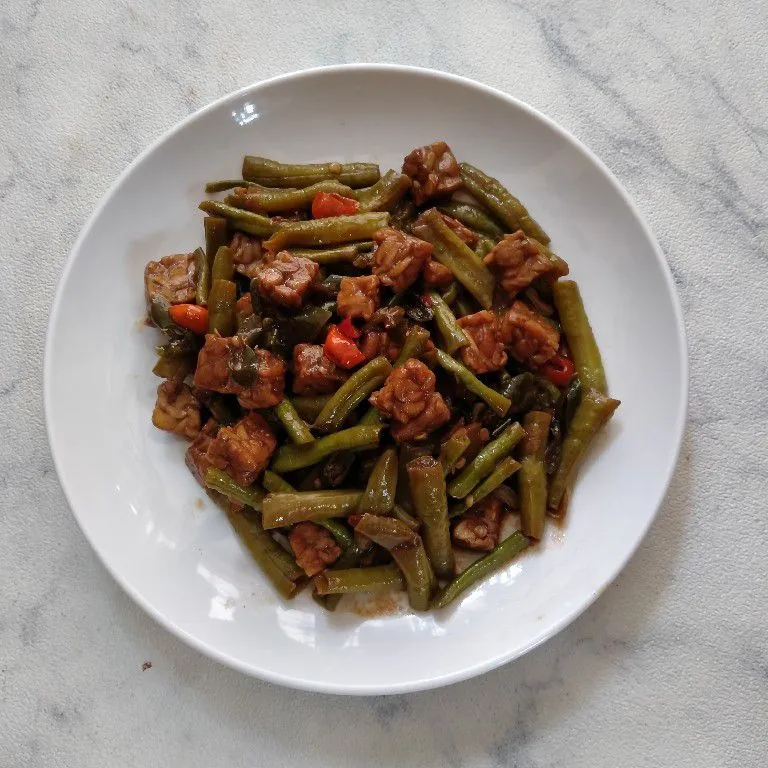 Oseng Kacang Panjang Tempe Ala Mama