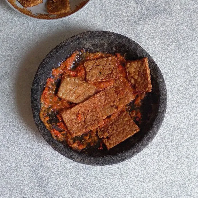 Penyetan Tempe Sambal Tomat