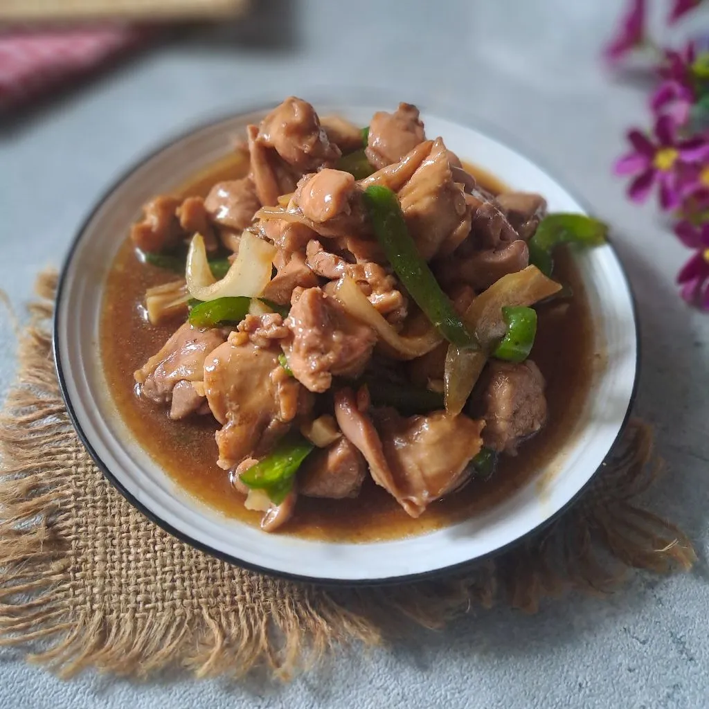Tumis Ayam Paprika