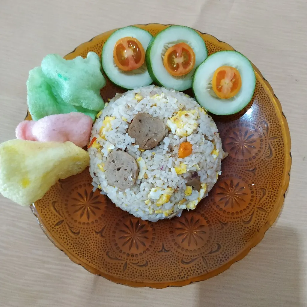 Nasi Goreng Bakso Telur