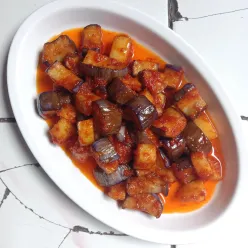 Balado terong kentang