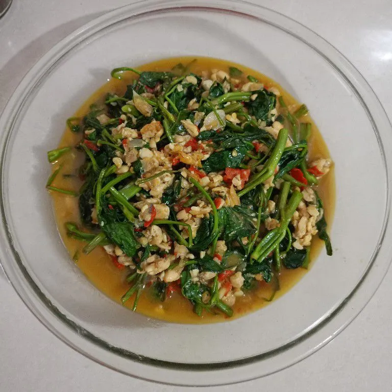 Tumis Kangkung Tempe