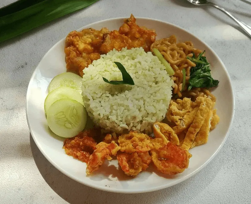 resep nasi uduk daun pandan