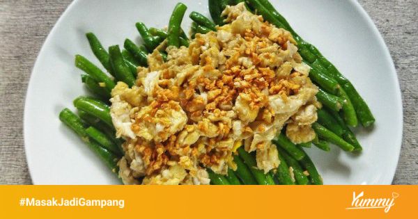 Daftar bahan orak arik buncis satset yang segar dan lengkap