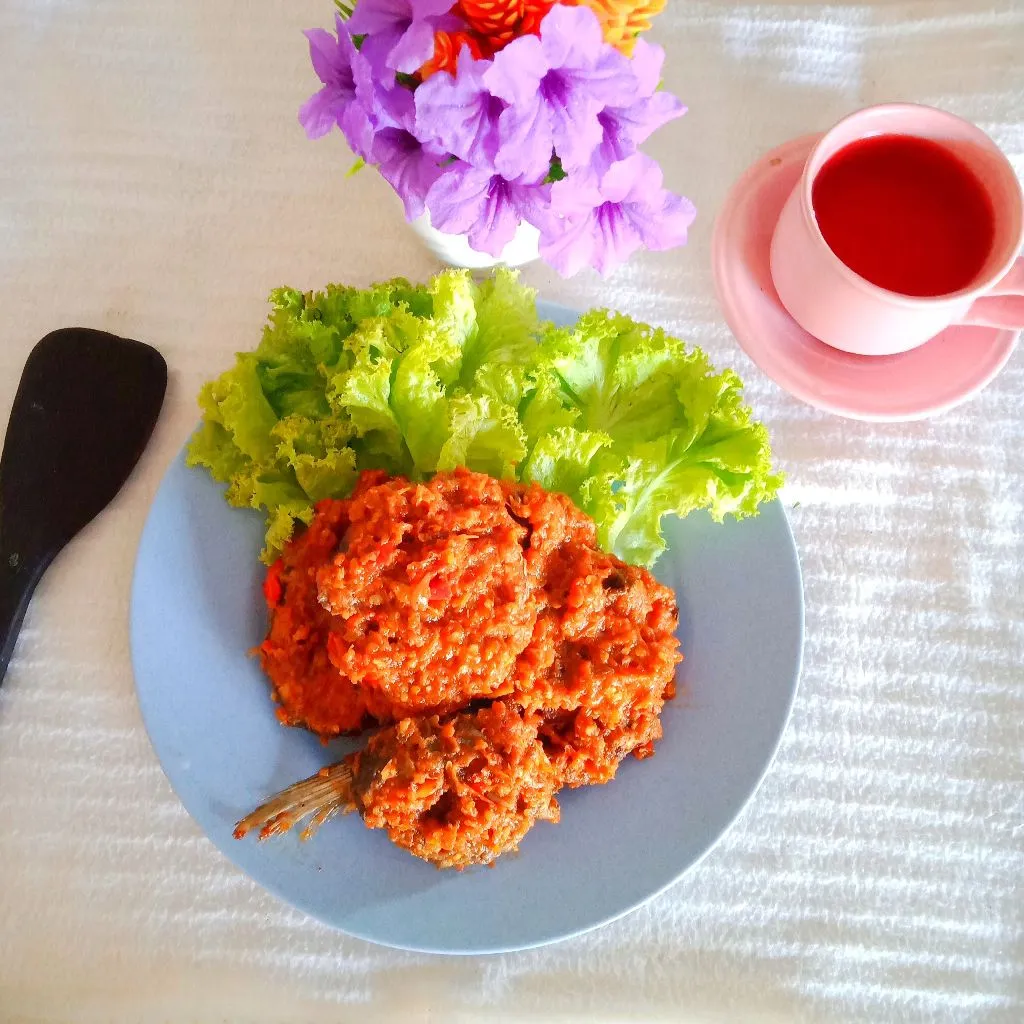 Balado Ikan Tongkol Putih