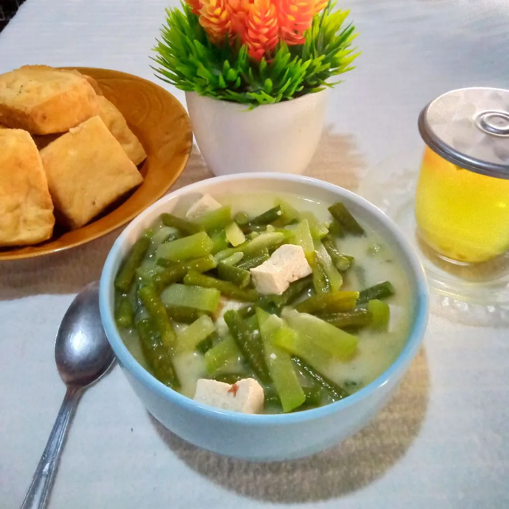 Sayur Labu Siam Tahu Santan