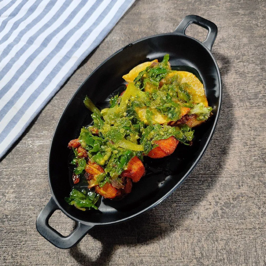 Ayam Cabe Ijau Kentang