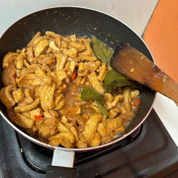 Koreksi rasa dan sajikan