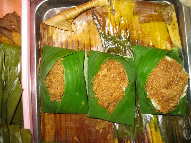 nasi pulut khas kalimantan timur