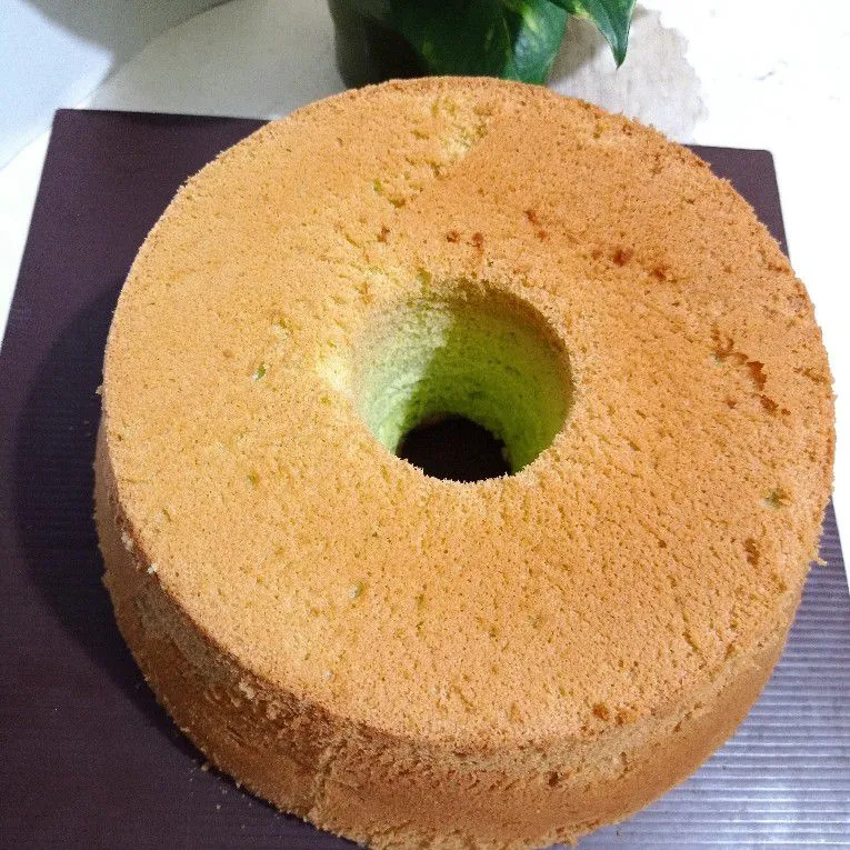 Chiffon cake pandan