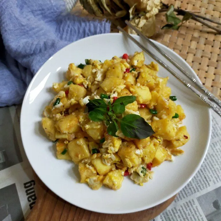 Scramble Egg Tofu