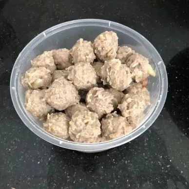 Bakso Sapi Tanpa Tepung