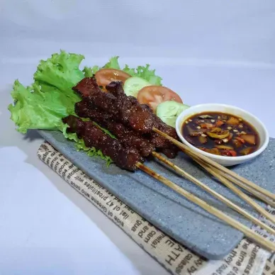 Sate sapi bumbu kecap