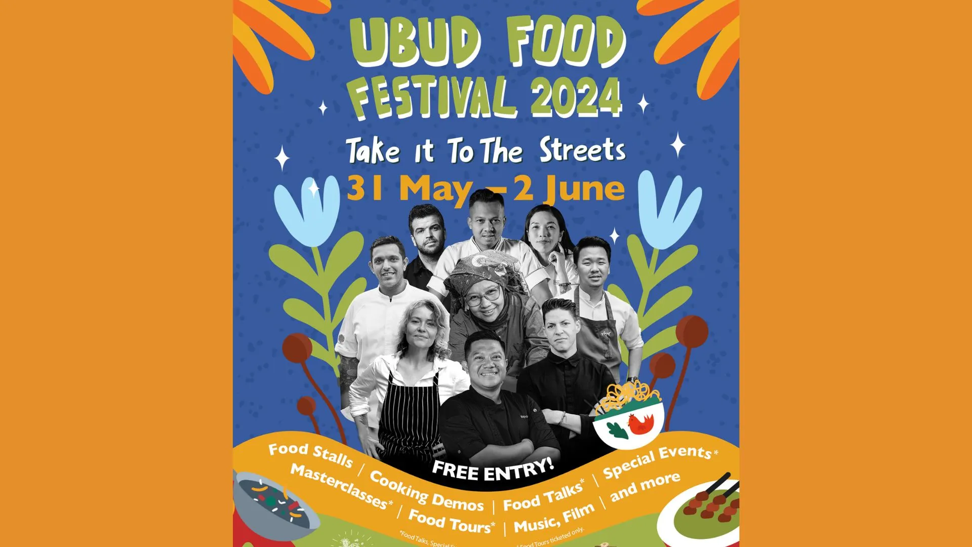 Ubud Food Festival 2024: 3 Hari Penuh Kemeriahan Kuliner Dimulai Besok