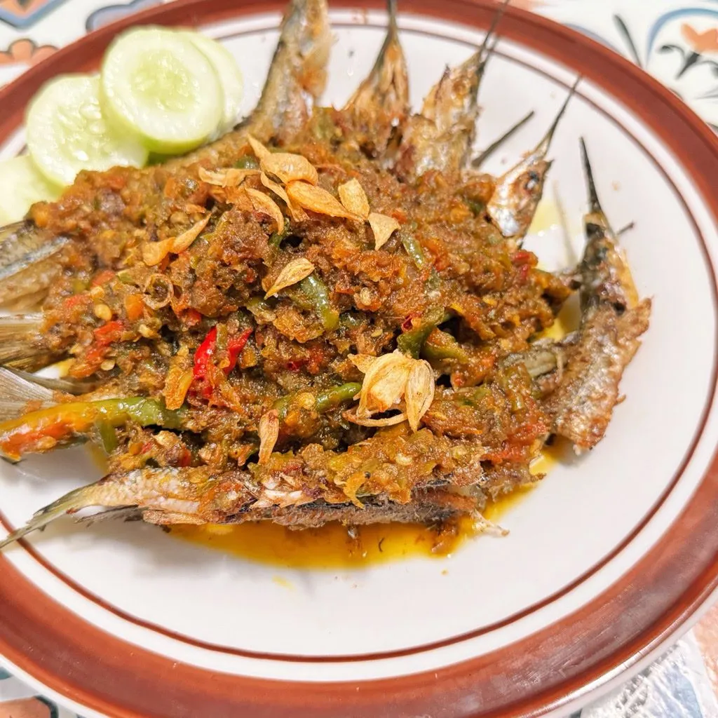 Ikan Julung-Julung Sambal ijo