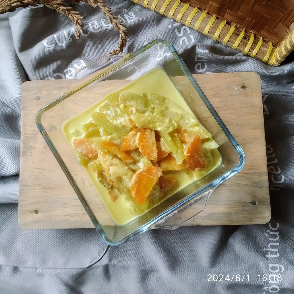 Sayur Labu Air Wortel Kuah Santan