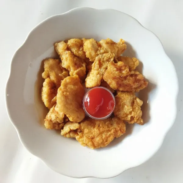 Angkat dan siap disajikan!