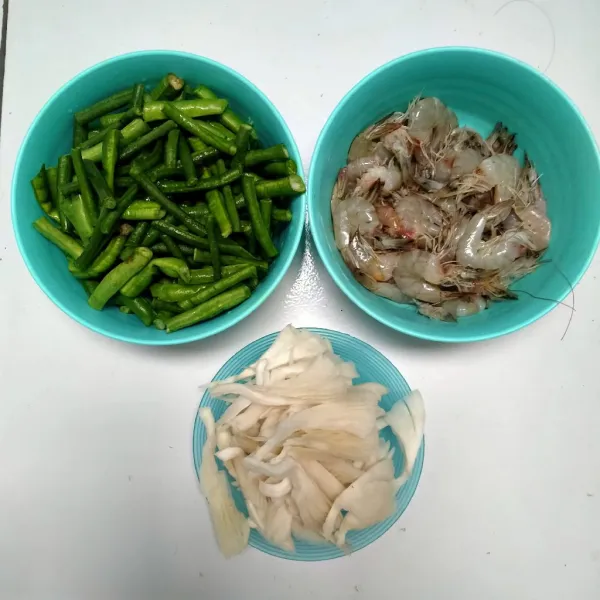 Siapkan bahan bahannya