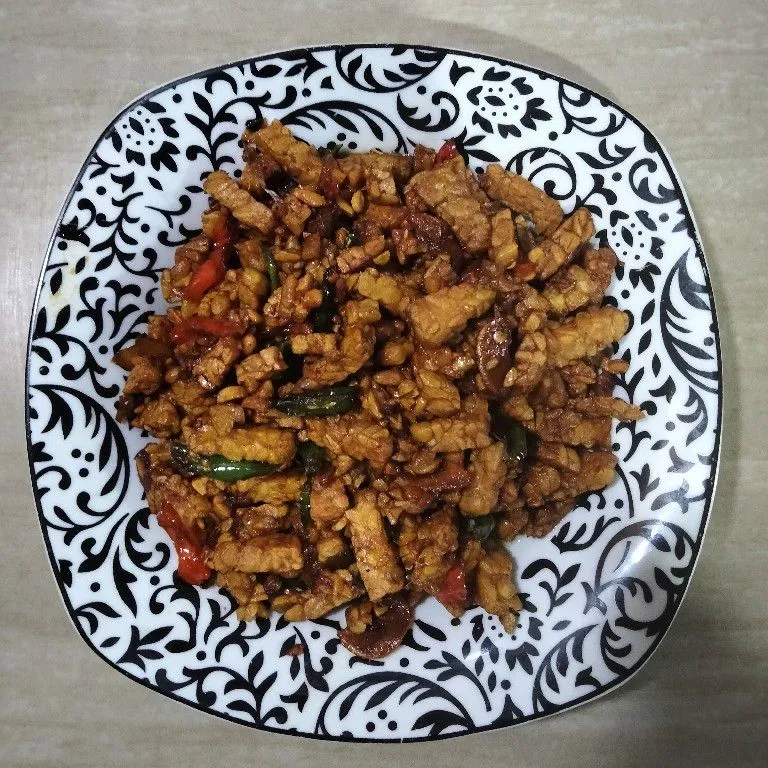 Orek tempe cabe hijau