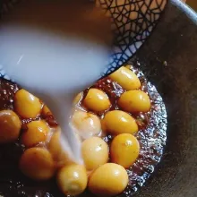 Tambahkan larutan maizena agar lebih kental