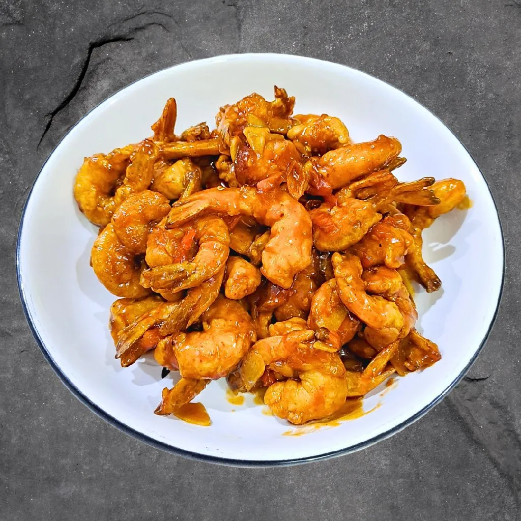 Udang Pedas Manis Ala Chinese Food