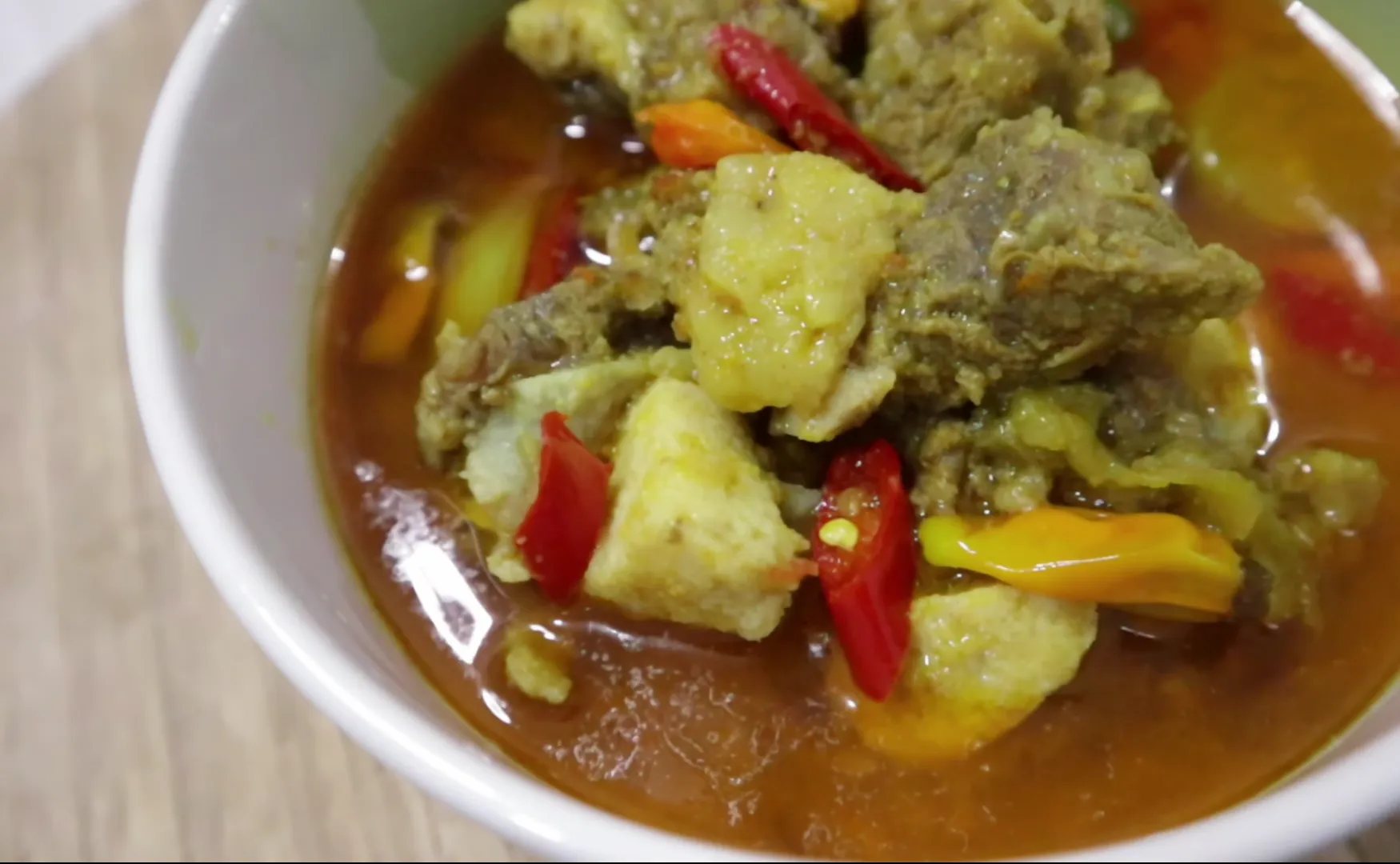 Resep Tulang Sapi Asam Pedas