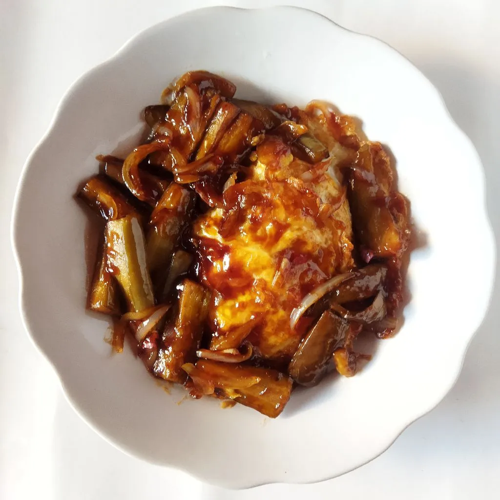 Ceplok Telur Terong Mentega