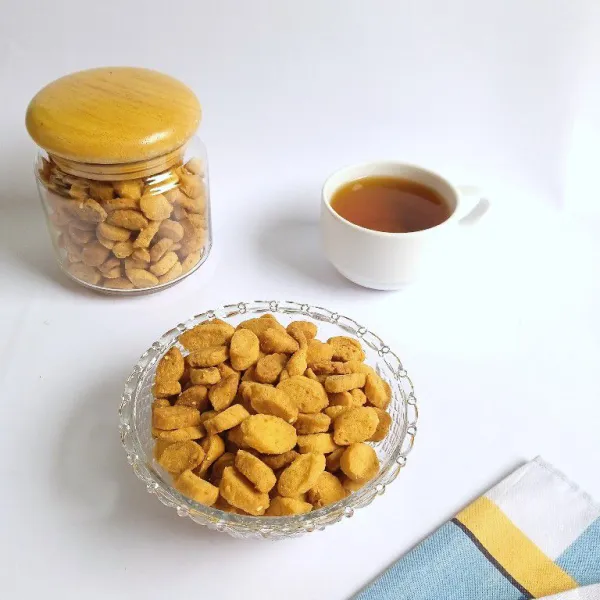 Angkat dan tiriskan. Sajikan!