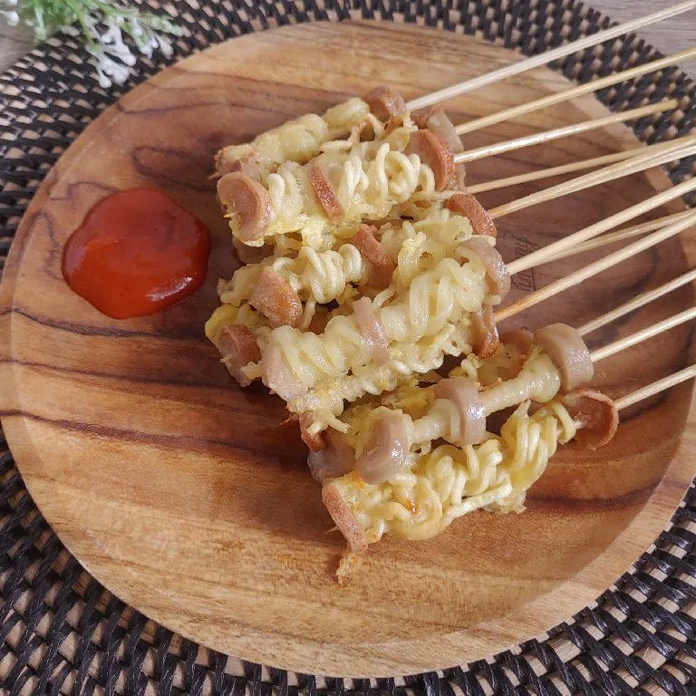 Sate mie sosis