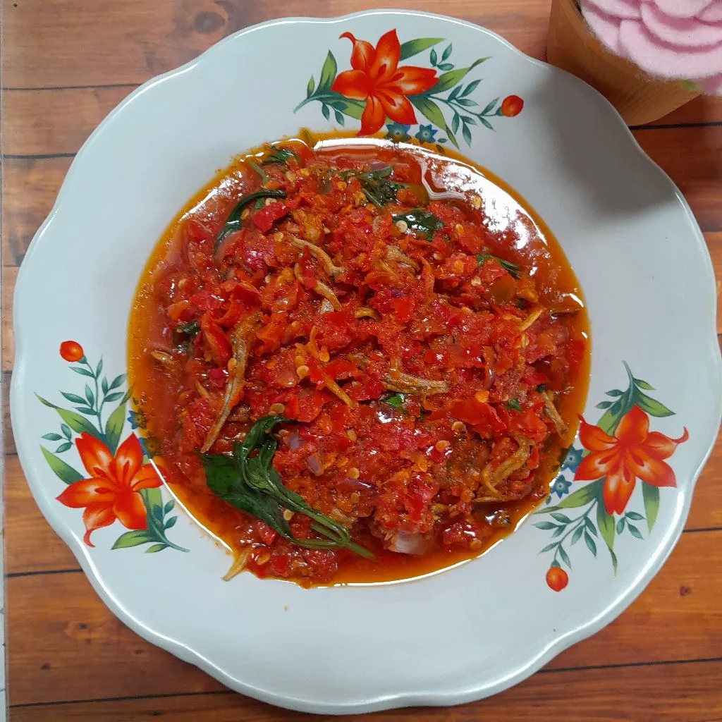 Sambal bawang kemangi