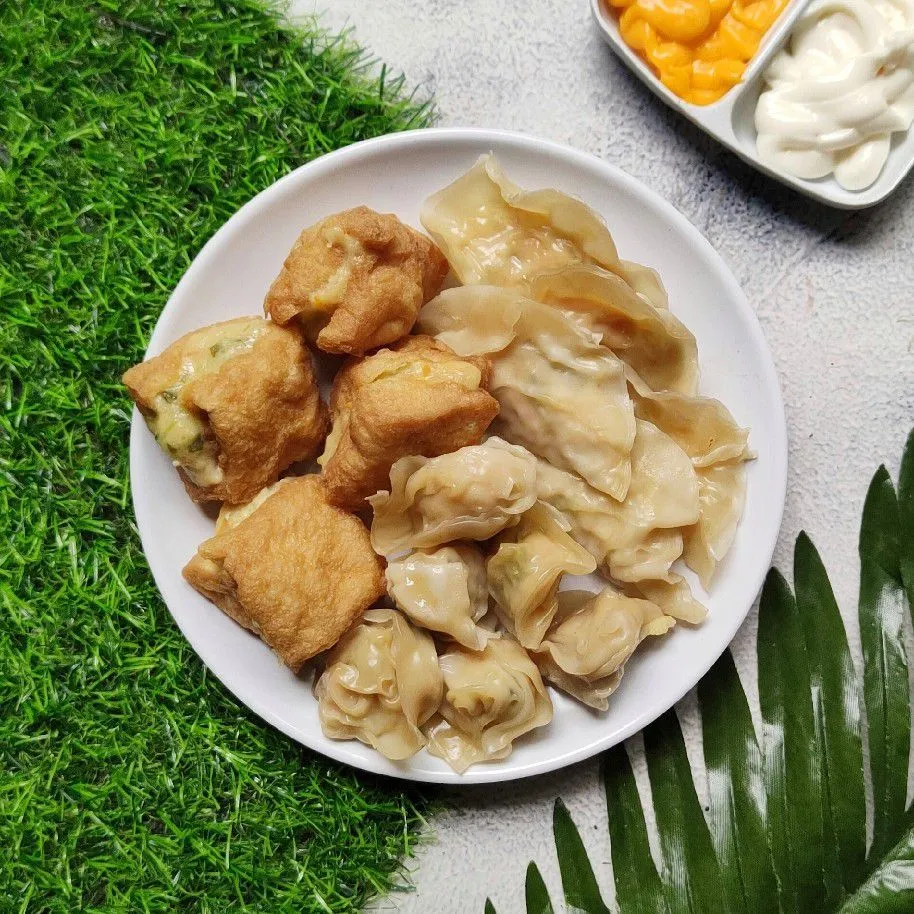 Tahu Pangsit Ayam Sayur