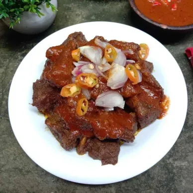 Resep sate kambing goreng