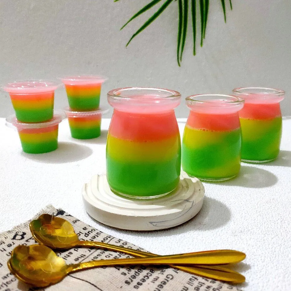 Puding pelangi