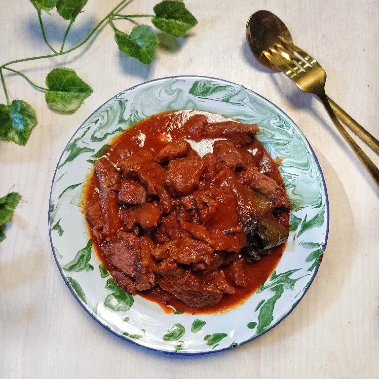 Krengsengan Daging Sapi