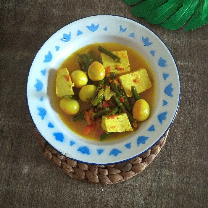 Gulai Telur Puyuh Kacang Panjang