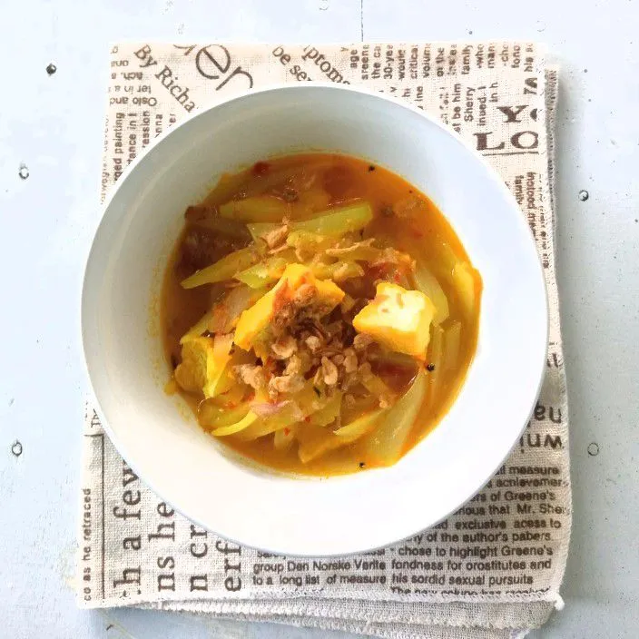 Sayur Santan Labu Siam