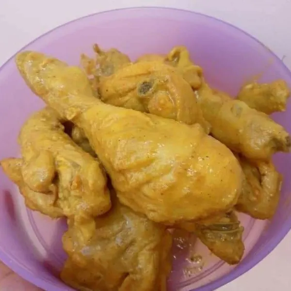 pindahkan kedalam wadah tertutup simpan dalam kulkas, goreng seperlunya saja