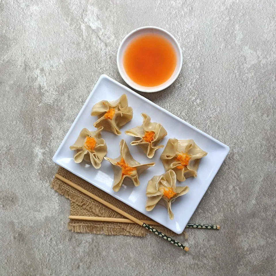 Dimsum Ayam dan Wortel Simpel