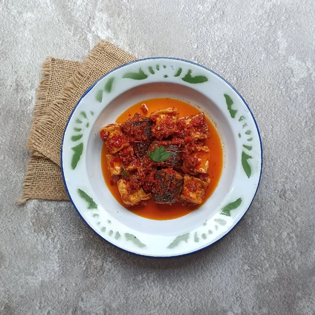 Balado Ikan Sarai Dan Tahu