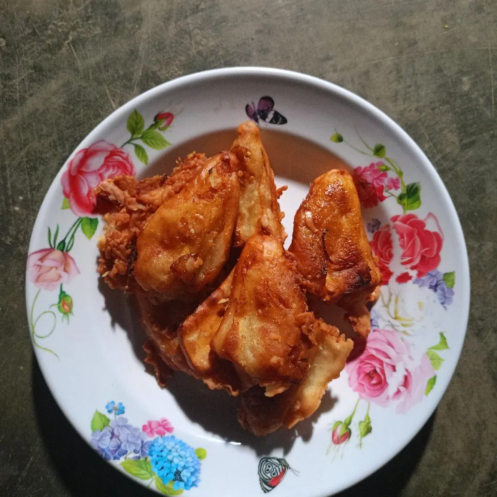 Pisang goreng crispy