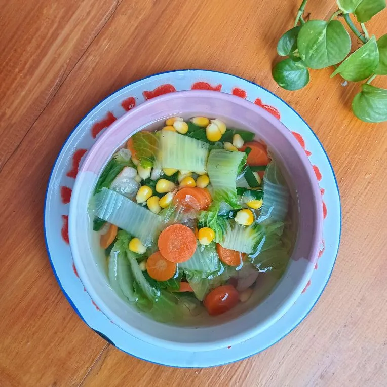 Sayur Bening Sawi Putih