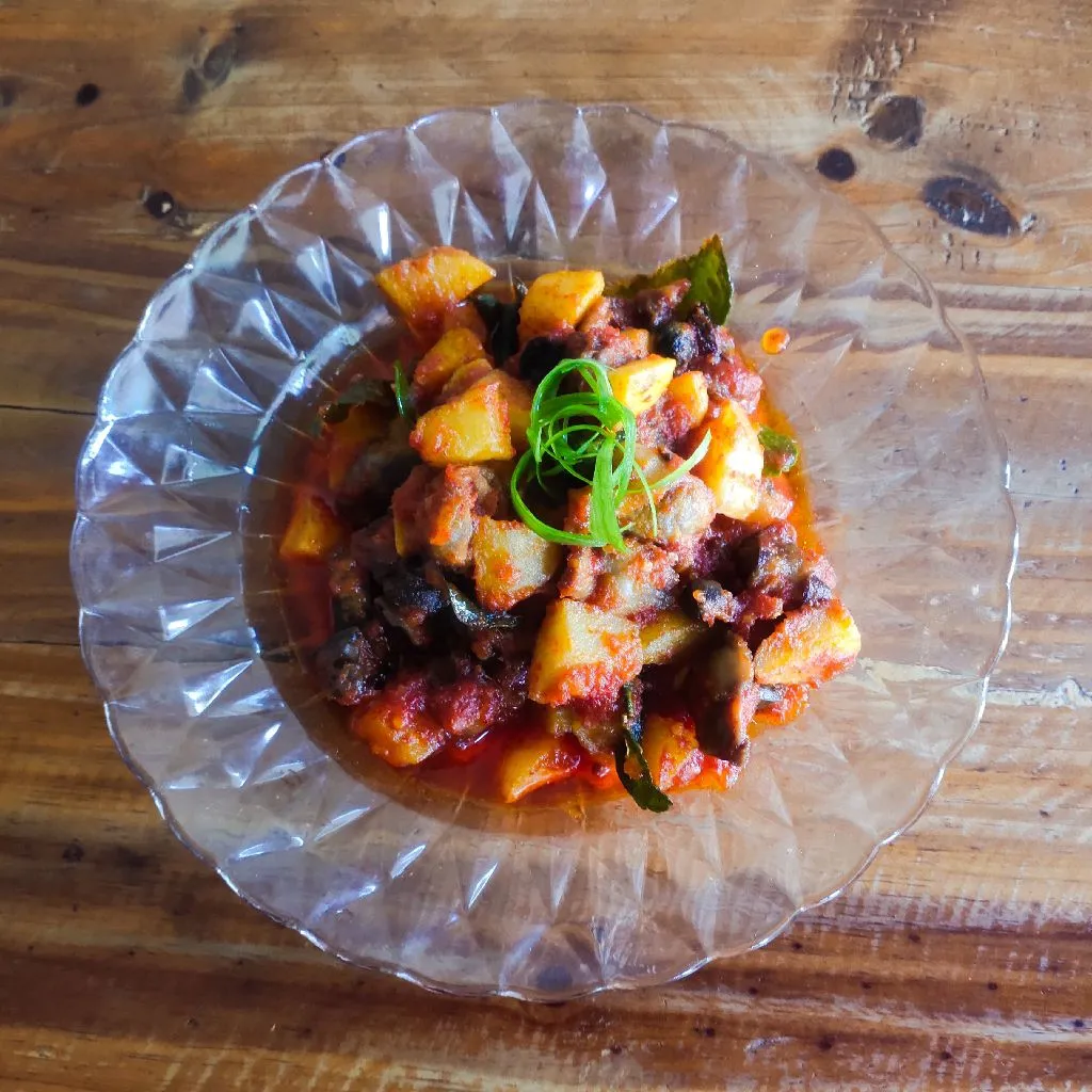 Sambel kentang ati ampla