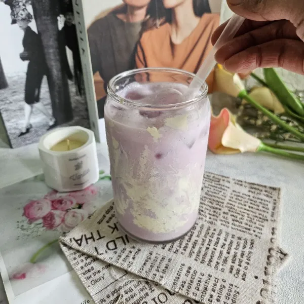 Aduk rata kemudian sajikan selagi dingin.