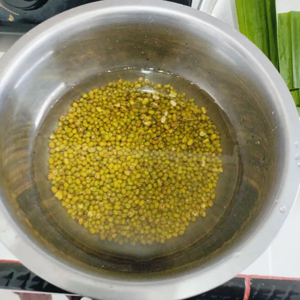 Rendam kacang hijau selama 3 jam