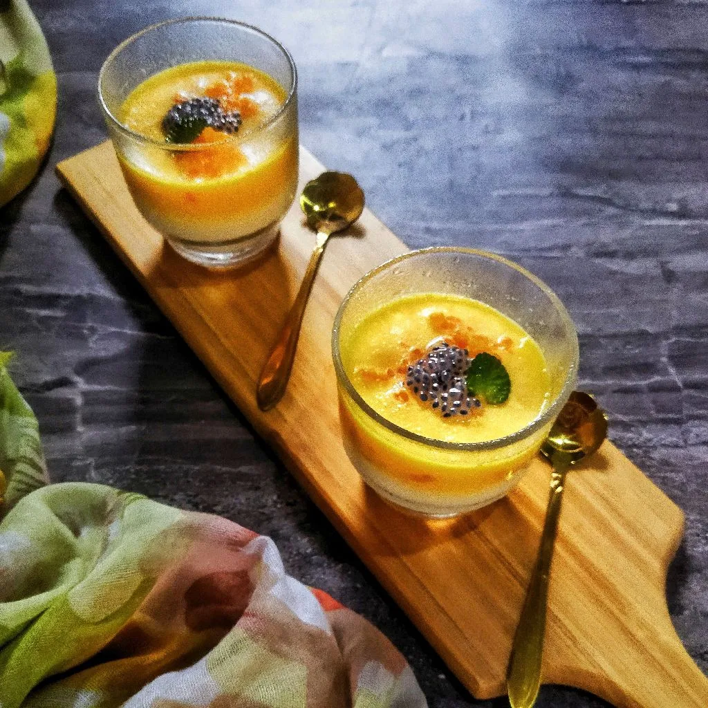 Orange Layer Pannacotta