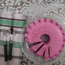 Pudding Susu Buah Naga Dan Kurma